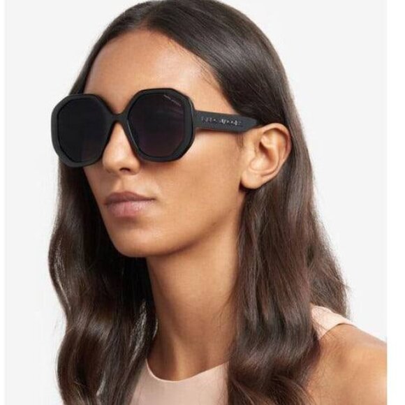 Marc Jacobs MARC 659/S 0KB7 HA Geometric Sunglasses - Grey/Brown main image 7